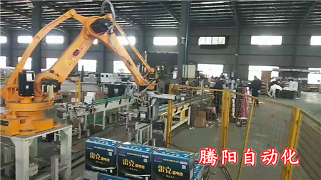 工業碼垛機器人直接代替普通工人搬運碼垛作業的優勢