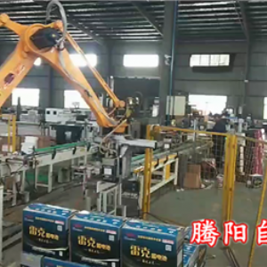 工業碼垛機器人直接代替普通工人搬運碼垛作業的優勢