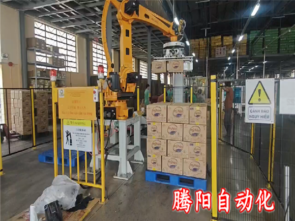 箱裝碼垛機器人一次碼垛多箱